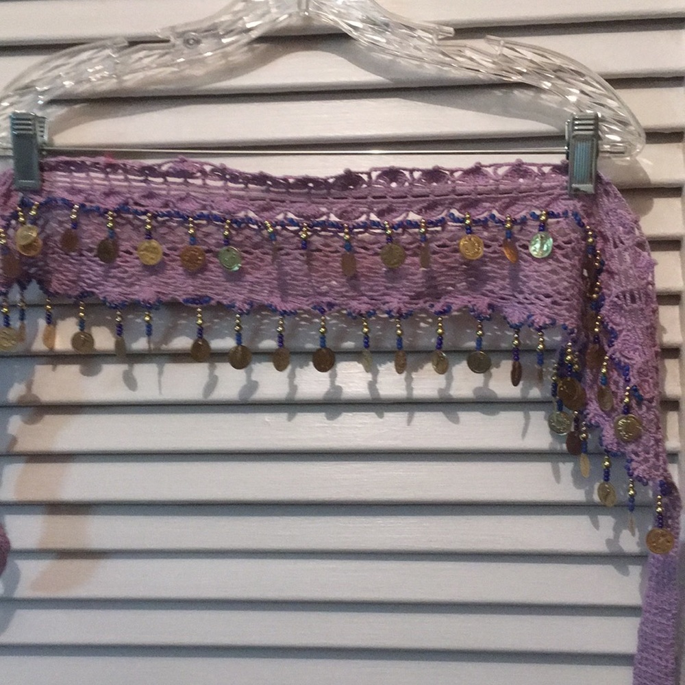 Petite belly dance scarf XS like new condition